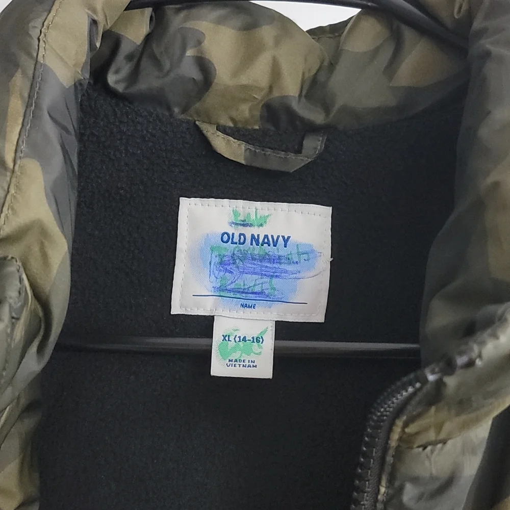 Old Navy sleeveless puffer